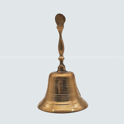 Bell With Handle - 7” (Brass)