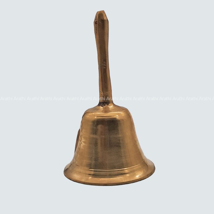 Bell With Handle - 6” (Brass)