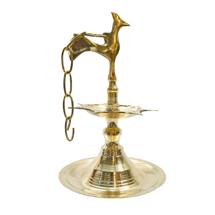 Hanging Lamp - 10” (Brass)