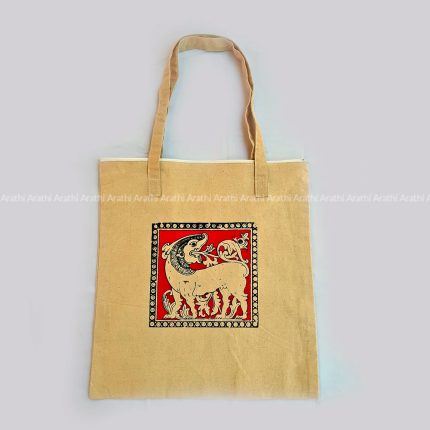 Painted Cloth Bag