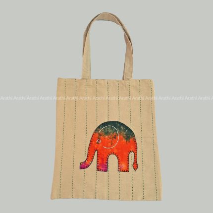Handloom Elephant - Bag